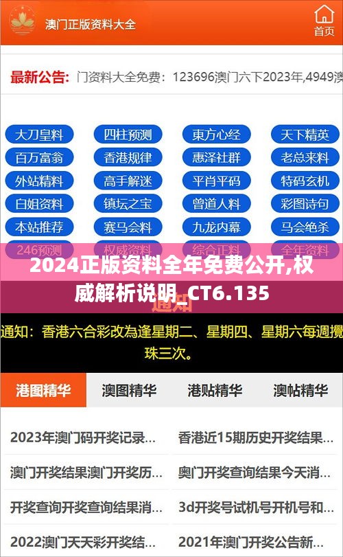 2024年正版資料免費(fèi)大全公開，資源盛宴來襲！，2024年正版資料大全免費(fèi)公開，資源盛宴開啟！
